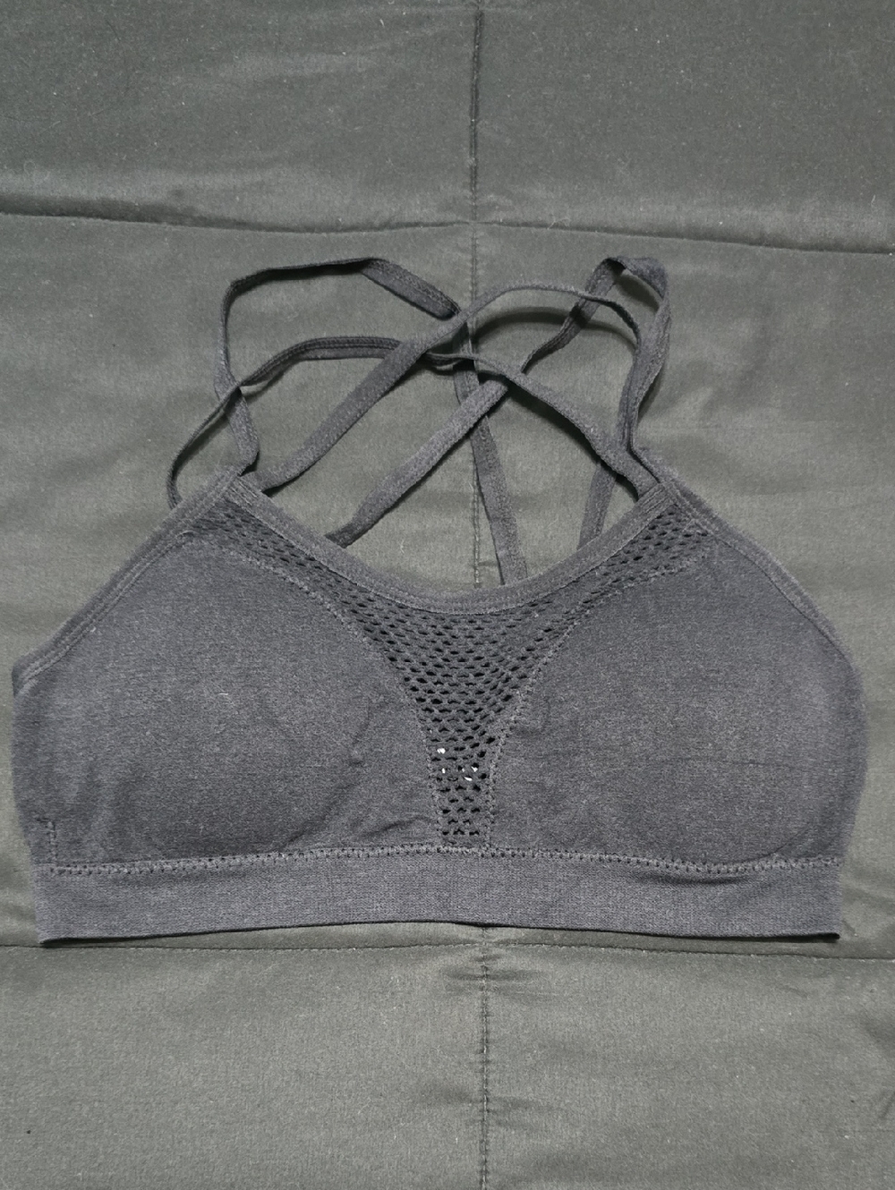 Black Strappy Seamless Bralette - Women Intimates & Sleepwear